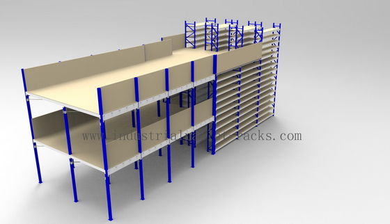 satın almak Çelik Mezzanine Zeminiyle Depo Alanını En Fazla Yükleyin Raf Sistemiyle Birleştirin Küçük ve Orta Depolar Depolama Çözümlerini Optimize Edin Çevrimiçi üretim