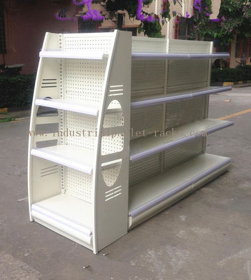 satın al Çok Renkli Perakende Teşhir Yükseklikleri 53 "/ 61" / 69 "/ 77" Metal Malzeme Depolama Rafları Çevrimiçi üretim