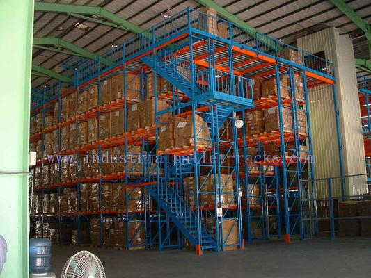 satın al Depo alanının optimize edilmesi ve çok katlı depolama için palet raf sistemi ile çelik mezzanine zemini Çevrimiçi üretim