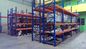 Süpermarket çelik levha ağır hizmet tipi raflar, forklift giriş / çıkarma, 2-8 m